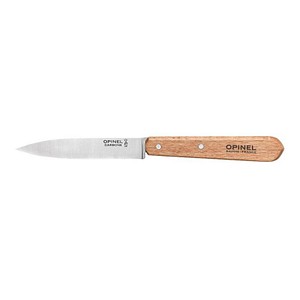 Image 2 OPINEL Kochmesser No. 102 silber, braun glatt, Klinge: 9,6 cm
