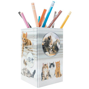 Image HERMA Stifteköcher "Katzen", Karton