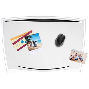 Image cep Schreibtischunterlage Ice Black Kunststoff transparent/schwarz