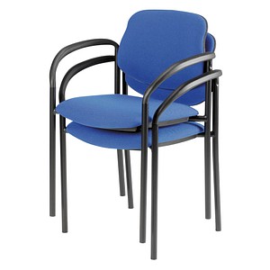 Image 2 Nowy Styl Besucherstühle Styl blau Stoff