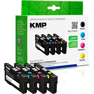 Image KMP  schwarz, cyan, magenta, gelb Druckerpatronen, 4er-Set