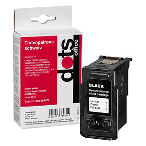 Image dots  schwarz Druckerpatrone kompatibel zu Canon PG-540L