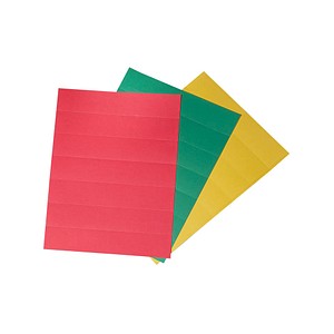 Image EICHNER Beschriftungsschilder Flexo-Board farbsortiert für Flexo-Board Planungstafeln