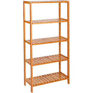 Image SONGMICS Bücherregal natur 60,0 x 26,0 x 130,0 cm