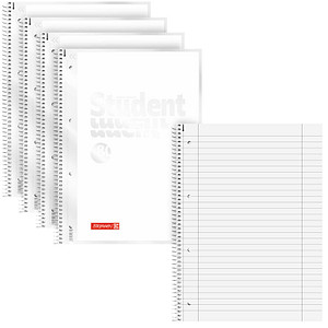 Image 5 BRUNNEN Collegeblöcke Student Lineatur 27 liniert DIN A4 Innen- und Außenrand