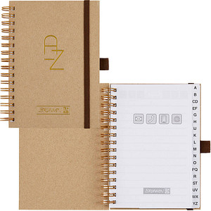 Image BRUNNEN Adressbuch Wire beige