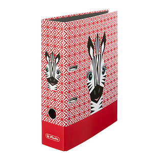 Image herlitz Motivordner maX.file "Cute Animals Zebra", DIN A4