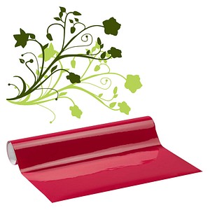 Image plottiX Vinylfolie permanent pink 31,5 cm x 1,0 m,  1 Rolle