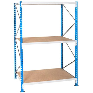 Image Manorga Weitspannregal EPSIVOL ZR2020803NF4D blau, braun 200,0 x 80,0 x 200,0 cm