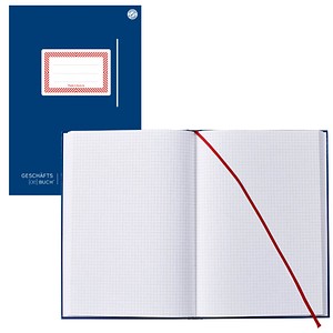 Image Ursus Geschäftsbuch Ö-Geschäftsbuch DIN A4 kariert, blau Hardcover 192 Seiten