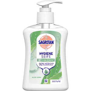 Image SAGROTAN Handwaschseife Aloe Vera, 250 ml Pumpflasche