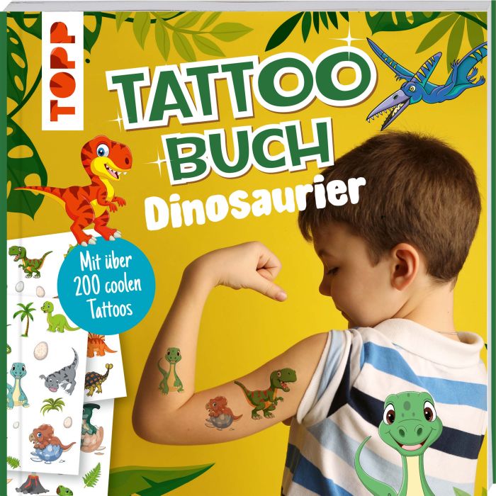 Image Tattoobuch Dinosaurier