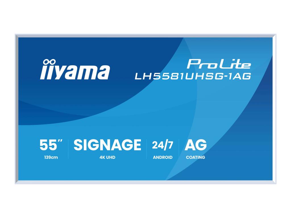 Image IIYAMA LH5581UHSG-1AG Gallery Line 139,7cm (55")