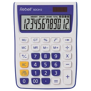 Image Rebell SDC912 Tischrechner violett/weiß