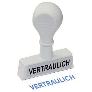 Image WEDO Textstempel Vertraulich