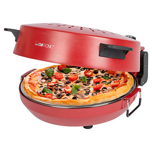Image CLATRONIC Pizzamaker PM3787, 1.200 Watt, rot