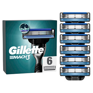 Image Gillette Ersatzklingen Mach3 Systemklingen, 6er Pack