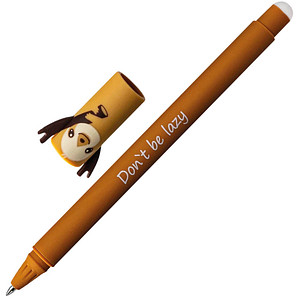 Image EBERHARD FABER Animal Erase it! Faultier Gelschreiber Faultier 0,7 mm, Schreibfarbe: blau, 1 St.