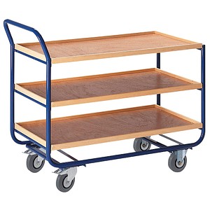 Image Rollcart Tischwagen 06-7036 blau 60,0 x 117,0 x 99,0 cm