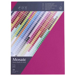 Image artoz Briefpapier Mosaic fuchsia DIN A4 90 g/qm 25 Blatt