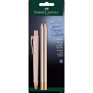 Image FABER-CASTELL Schreibgeräte-Set POLY BALL URBAN, rosa