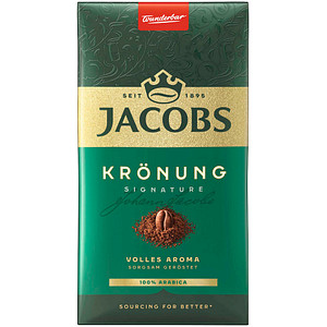 Image JACOBS Krönung Kaffee, gemahlen Arabicabohnen 500,0 g
