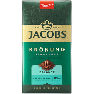 Image JACOBS Krönung Balance Kaffee, gemahlen 500,0 g