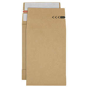 Image BONG Faltentaschen e-Green ca. DIN C5 ohne Fenster braun mit 4,0 cm Falte, 250 St.