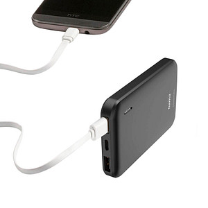 Image hama Pocket 5 Powerbank 5.000 mAh anthrazit