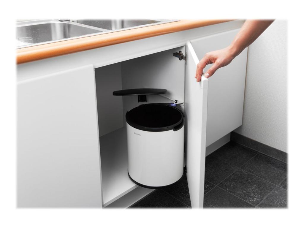 Image BRABANTIA Einbaumülleimer 15 L White