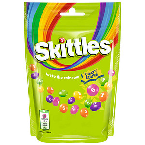 Image Skittles Crazy Sours Kaubonbons 136,0 g