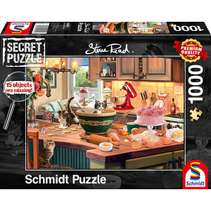 Image Schmidt Secret Puzzle Am Küchentisch Puzzle, 1000 Teile