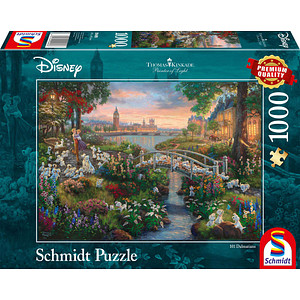 Image Schmidt Disney 101 Dalmatiner Puzzle, 1000 Teile