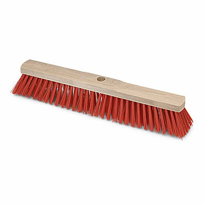Image Nölle Besenkopf Saalbesen rot Holz 60,0 cm breit