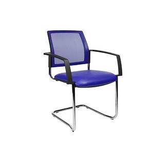 Image 2 Topstar Besucherstühle BtoB 20 BB490A S18 royalblau Stoff