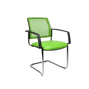 Image 2 Topstar Besucherstühle BtoB 20 BB490A S05 grün Stoff