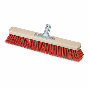 Image Nölle Besenkopf Saalbesen rot Holz 80,0 cm breit