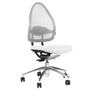 Image Topstar Bürostuhl Open Base, J4900S03 weiß, alu Stoff