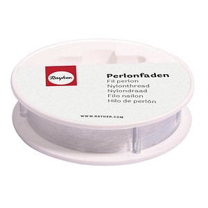 Image Rayher Perlonfaden 0,7 mm glatt transparent 0,7 mm x 25,0 m