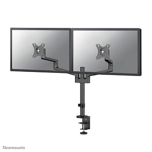 Image Neomounts Monitor-Halterung schwarz für 2 Monitore, Tischklemme