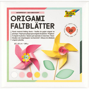 Image folia Faltblätter aus Kunststoff mehrfarbig 20 Blatt