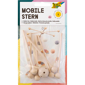 Image folia Mobile-Stern aus Holz
