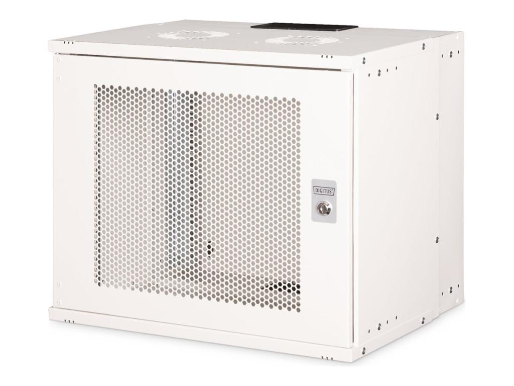 Image DIGITUS 9U wall mounting cabinet 48.26cm 19Zoll SOHO PRO