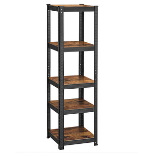 Image SONGMICS Schwerlastregal GLR037B01 schwarz 37,0 x 37,0 x 150,0 cm