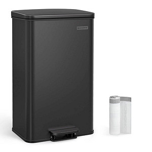 Image SONGMICS Mülleimer 40,0 l schwarz