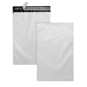 Image docuCARE® Folienversandtaschen classic DIN D3 ohne Fenster weiß 100 St.