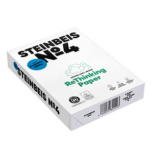 Image STEINBEIS Recyclingpapier No.4 DIN A4 80 g/qm 500 Blatt