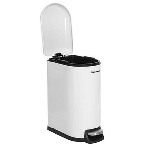 Image SONGMICS Mülleimer 10,0 l weiß