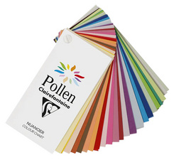 Image Pollen by Clairefontaine Farbfächer, 92 Seiten