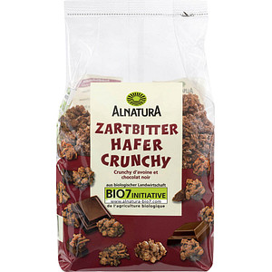 Image ALNATURA Bio Zartbitter Hafer Crunchy Müsli 375,0 g